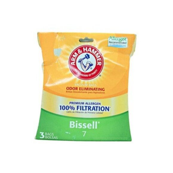 Arm & Hammer Bissell Style 7 Premium Allergen Vacuum Cleaner Bags 2 Pack - Picture 1 of 6